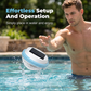 Lampe LED solaire flottante pour piscine