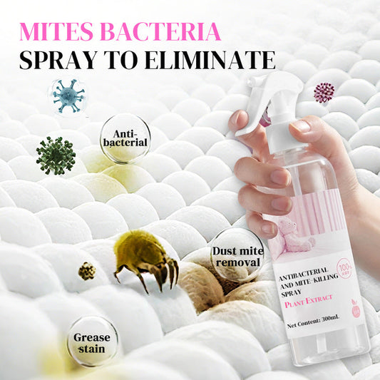 Spray antibactérien et anti-acariens à base d'extraits végétau