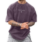 👕✝️ -50 % T-shirt vintage homme avec imprimé croix et lettres – Décontracté, expressif et avec une touche personnelle ✨
