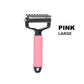 🐾✨ Brosse de Toilettage Double Face pour Animaux – Démêle & Polit en Un Temps 🐶🐱