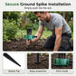 Arroseur de jardin de précision à couverture 360°