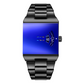 ⌚ 50% DE RÉDUCTION! ✨ Montre à Quartz pour Homme, Cadran Carré – Style Vintage, Mouvement Précis & Bracelet en Cuir Confortable 💼