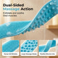 Brosse dorsale en silicone double face