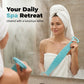 Brosse dorsale en silicone double face
