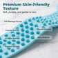 Brosse dorsale en silicone double face