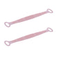 Brosse dorsale en silicone double face