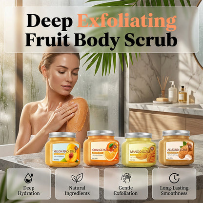 Gommage corporel aux extraits naturels de fruits