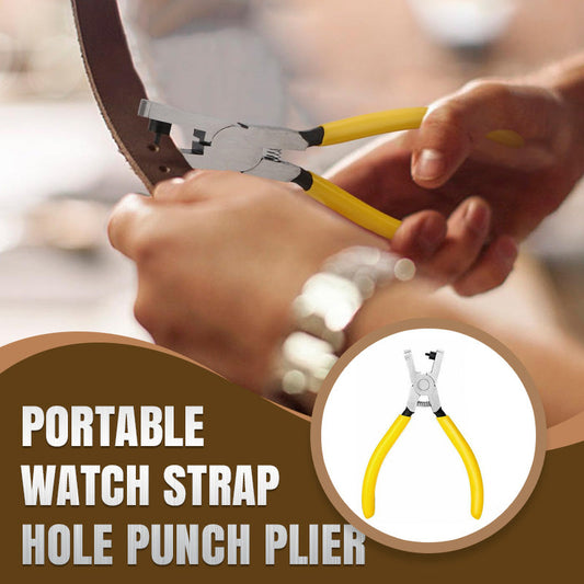 🎉 VENTE 2026 – +19 000 VENDUS ! 🔧 Pince Perforatrice Portable pour Bracelet de Montre – Poinçon Précision, Poignée Ergonomique – Idéale Cuir, Ceintures ⌚✨
