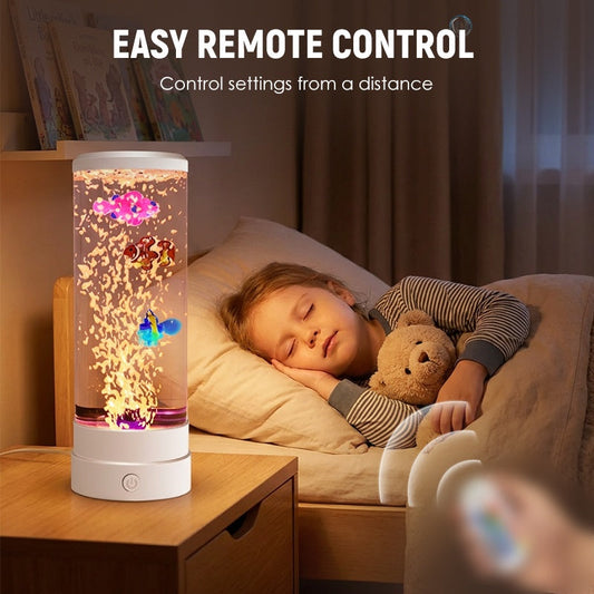 💐50 % DE RÉDUCTION ! Lampe à bulles LED pour aquarium – Des bulles en continu pour une ambiance zen 🐟💧【Stock limité】