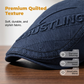 🧢 PROMO LIMITÉE 50% DE RÉDUCTION ! ✨ Casquette Plate Respirante avec Sangle Réglable – Tissu Mesh, Style Ivy 🍂