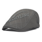 🧢 PROMO LIMITÉE 50% DE RÉDUCTION ! ✨ Casquette Plate Respirante avec Sangle Réglable – Tissu Mesh, Style Ivy 🍂