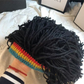 Bonnet unisexe en tricot avec dreadlocks