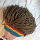 Bonnet unisexe en tricot avec dreadlocks