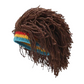 Bonnet unisexe en tricot avec dreadlocks