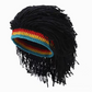 Bonnet unisexe en tricot avec dreadlocks
