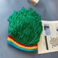 Bonnet unisexe en tricot avec dreadlocks