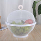 🧺 PROMO LIMITÉE 50% DE RÉDUCTION ! 🍇 Panier à Fruits Fermé avec Couvercle – Mailles Respirantes, Fonction Égouttoir ✨