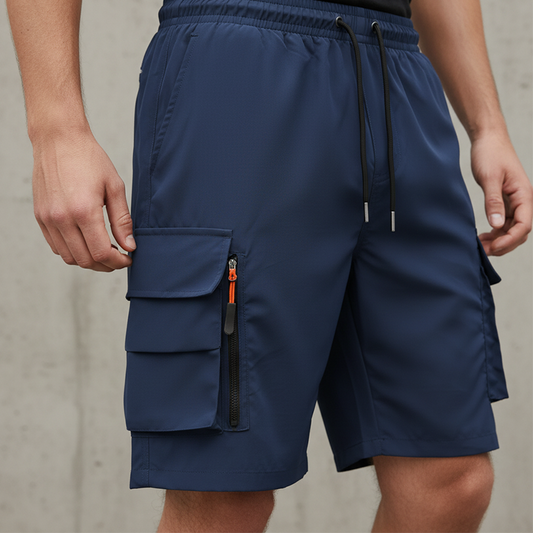 🩳OFFRE FLASH 50%✨Short Cargo Homme Séchage Rapide – Multipoches, Léger, Respirant, 7 Couleurs, Taille S-3XL, Parfait Randonnée & Quotidien🏃‍♂️