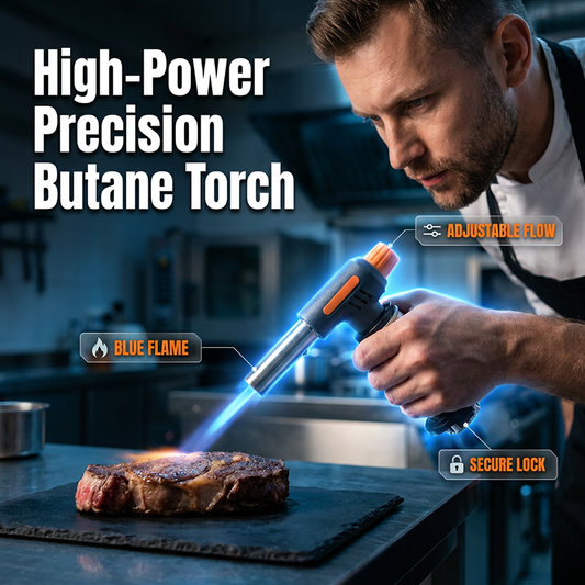 Torche au butane multifonction portable