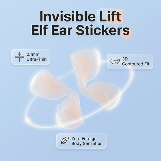 🧚 Autocollants pour les oreilles d'elfe pour un effet lifting immédiat – épaisseur de 0,1 mm et contour 3D !