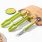📢📢Achetez-en 1，obtenez-en 1 gratuit !! ⏰Kit 3-en-1 d'ustensiles en acier inoxydable pour découper des boules de melon