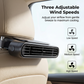 🔥DERNIER JOUR DE PROMOTION : 50 % DE RÉDUCTION🏆 Ventilateur pour siège auto BreezGo™ 🌬️ – Ventilateur rechargeable à 3 vitesses avec fixation par clip et batterie de 3000 mAh 🔋 | Recharge USB-C ⚡ pour voitures 🚗, voiturettes de golf 🛺 et camping-cars