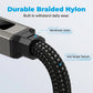 💐50% DE RÉDUCTION🔌Câble de charge 4 en 1 avec affichage numérique et anneau porte-clés – charge rapide, résistant aux nœuds et compact⚡🔑