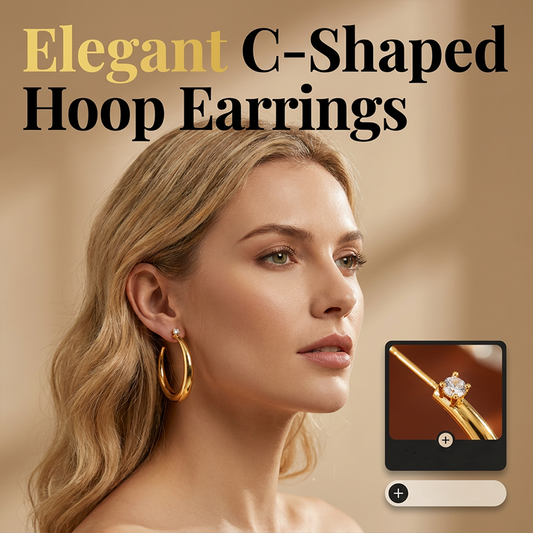 💫 50% DE RÉDUCTION ✨ Boucles d'oreilles créoles effilées – Design chic & léger – Parfaites pour le quotidien ou les soirées – élégantes et faciles à porter 🌸🌙💖
