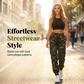 Pantalon de jogging cargo camouflage pour femme