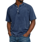 ⭐ Plus de 5.000 avis positifs !💎Chemise décontractée à manches courtes et col mao pour homme