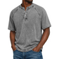 ⭐ Plus de 5.000 avis positifs !💎Chemise décontractée à manches courtes et col mao pour homme
