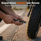 🛞Kit de réparation pour pneus tubeless en coffret aluminium