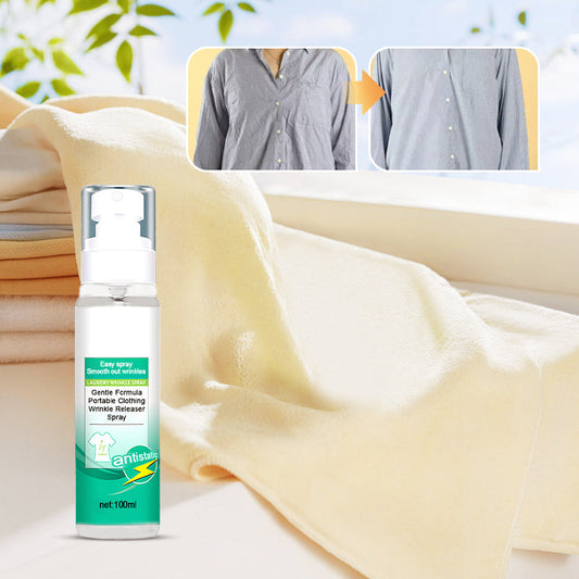 👔 50% RABATT – Spray déplisseur instantané – respectueux des tissus – idéal en voyage