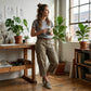 🔥👖 PROMO FLASH 50% ! Pantalons Cargo Capri Décontractés – Coupe Ample, Poches Multiples, Tissu Respirant, 6 Tailles, Idéaux Été & Quotidien 🌿