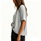T-Shirt Col Rond Confortable pour Femme