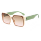 🌸Offre spéciale été – offre à durée limitée💐 Lunettes de soleil rétro de forme carrée avec protection UV