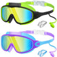 Lunettes de natation anti-buée avec bouchons d’oreilles et pince-nez