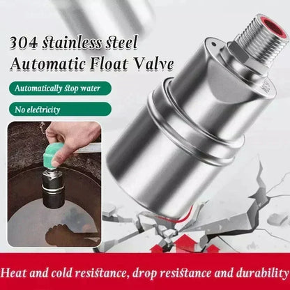🥰 Nouveauté 2026 en promotion - 50 % de réduction ✨ Vanne flottante à régulation entièrement automatique du niveau d'eau en acier inoxydable 30