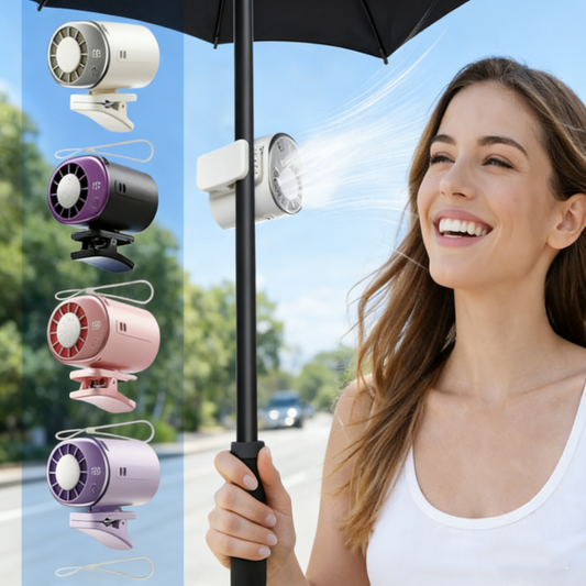 Ventilateur de refroidissement portable pour semi-conducteurs avec clip