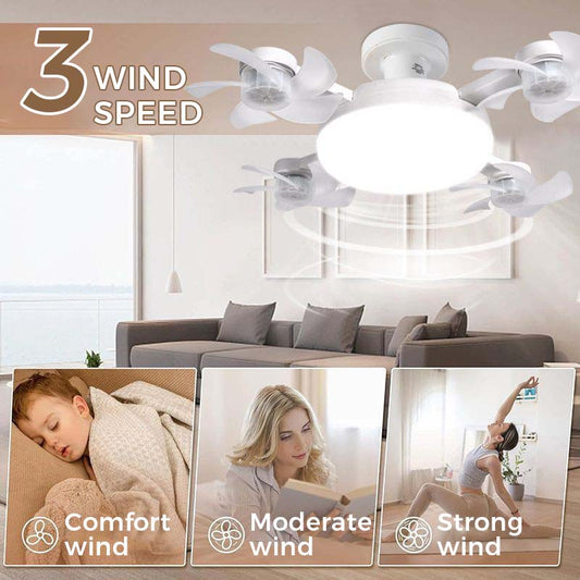 💡 50 % DE RÉDUCTION EN CE MOMENT ! 🌀 Ventilateur de plafond LED avec éclairage, télécommandé : un ensemble tout-en-un combinant ventilateur et éclairage ✨