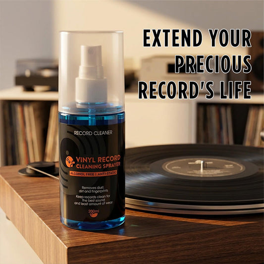 Spray Nettoyant Anti-Statique pour Disques Vinyles