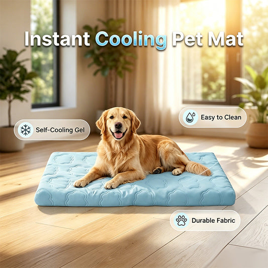 ⏰Tapis rafraîchissant instantané pour animaux de compagnie