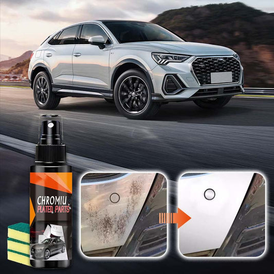 🚗🔥 PROMO Nettoyant polish chrome carrosserie auto élimine traces rouille rend métal brillant durable ✨