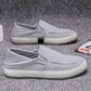 👟 PROMO LIMITÉE 50% DE RÉDUCTION ! ✨ Chaussures Slip-On en Toile Homme – Respirantes, Flexibles, Style Décontracté 🌿