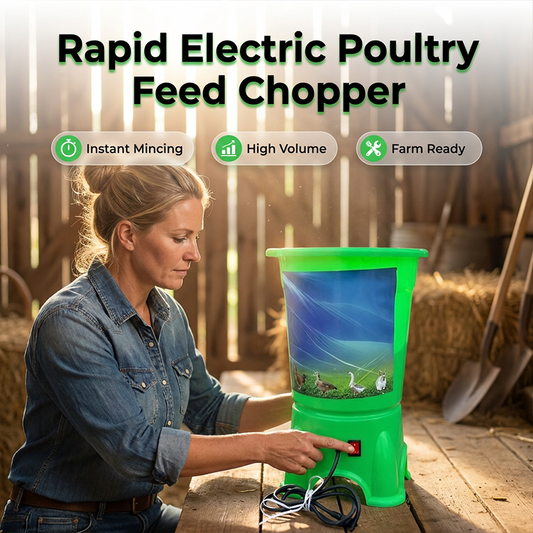 Broyeur électrique pour aliments pour volaille