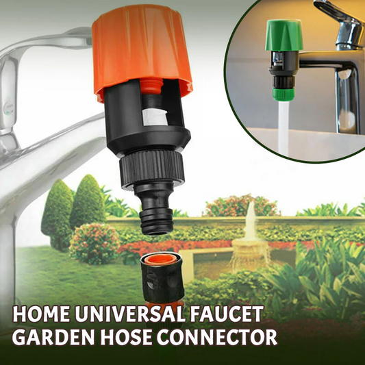 🔧🚰 PROMO FLASH 50% ! Adaptateur de Robinet Universel pour Cuisine – Installation Sans Outil, Anti-Fuite, Alliage Aluminium, Compatible Tous Robinets, Idéal Jardinage & Nettoyage 🌿