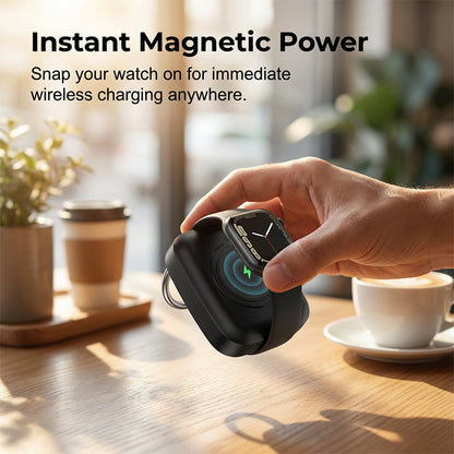 ⌚🔋 Batterie externe pour montre connectée – chargeur sans fil, 10 000 mAh, compacte et élégante !