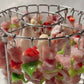 Grille ronde en acier inoxydable pour four, avec brochette