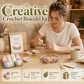 🧶 Kit de bracelet au crochet DIY inspiré par la nature 🧘 Réduisez le stress tout en créant de vos propres mains un bijou à porter.