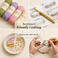🧶 Kit de bracelet au crochet DIY inspiré par la nature 🧘 Réduisez le stress tout en créant de vos propres mains un bijou à porter.
